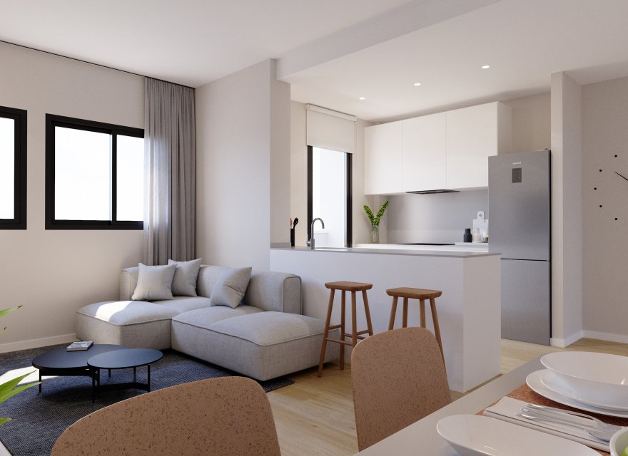 Obra nueva - Apartamento - Algorfa