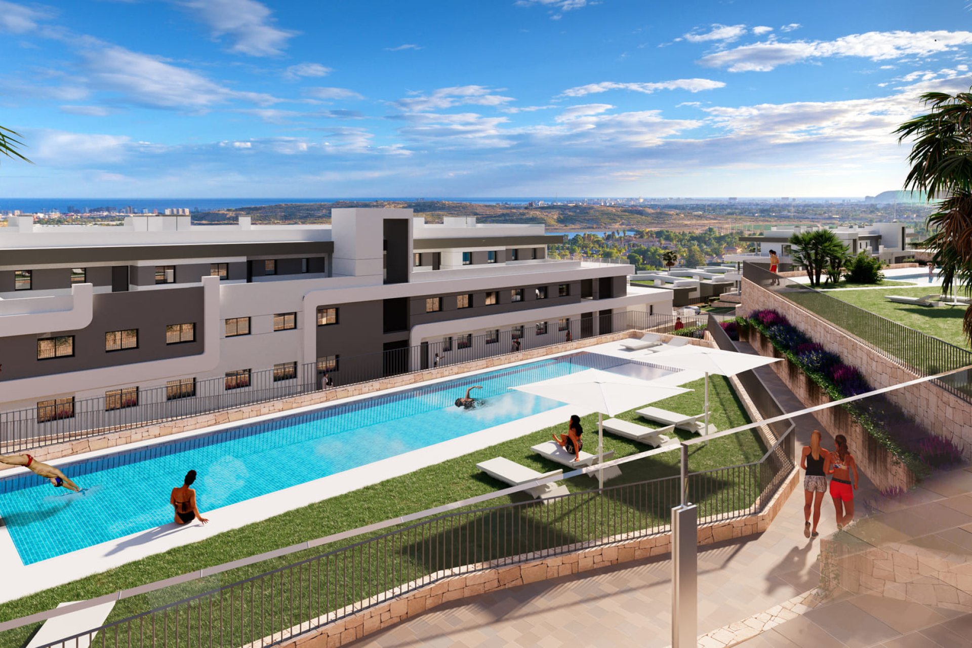 Obra nueva - Apartamento - Alicante (San Juan) - Mutxamel