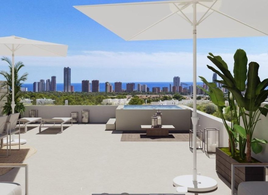Obra nueva - Apartamento - Benidorm - Sierra Cortina