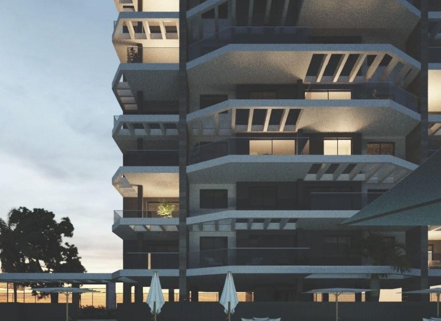 Obra nueva - Apartamento - Calpe - Playa Cantal Roig