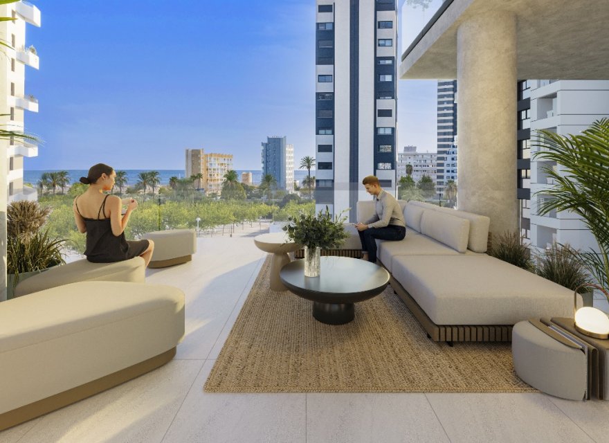 Obra nueva - Apartamento - Calpe