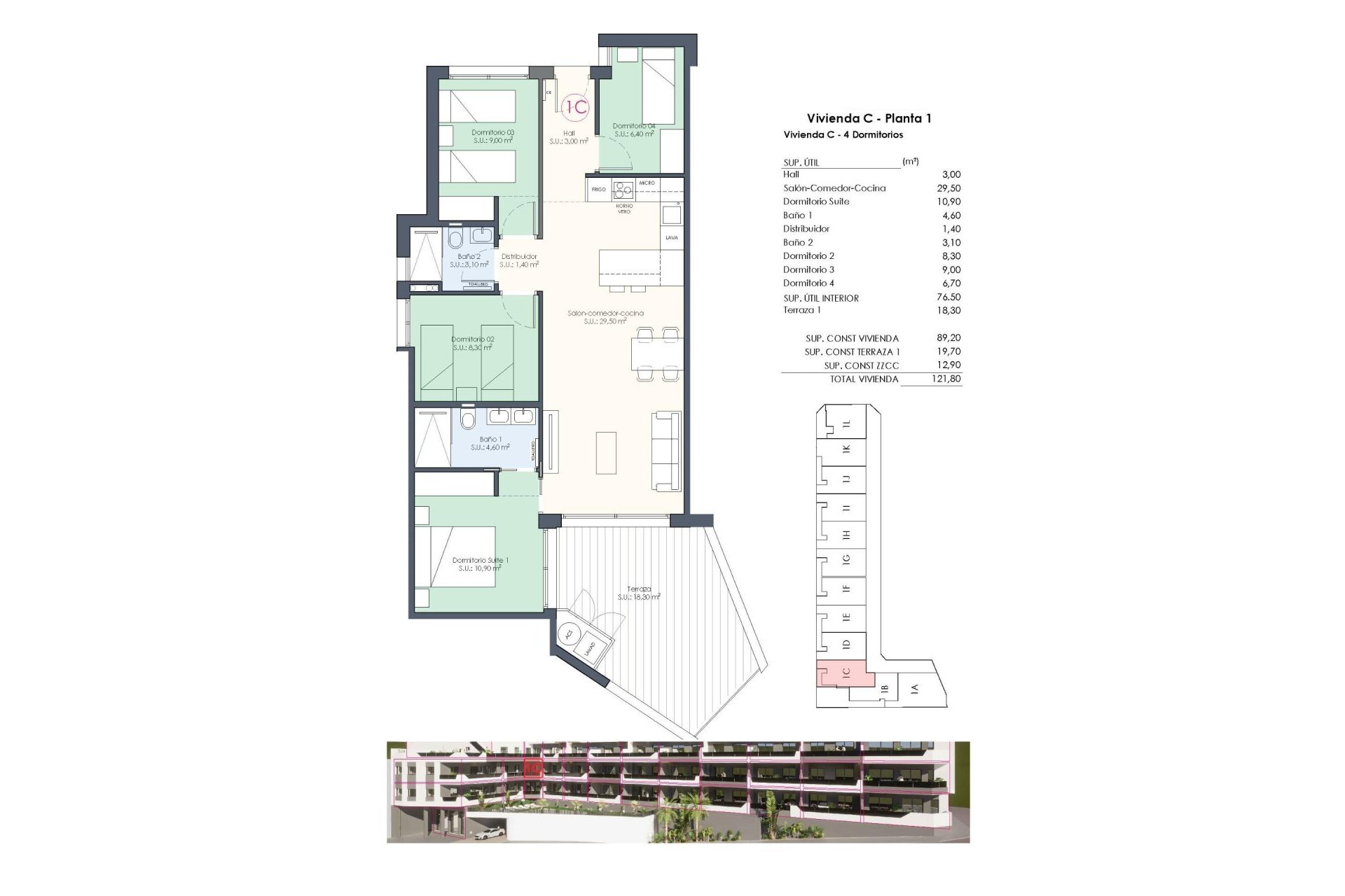 Obra nueva - Apartamento - Ciudad Quesada - Pueblo