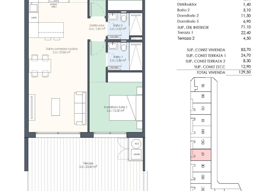 Obra nueva - Apartamento - Ciudad Quesada - Pueblo