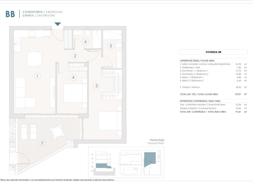Obra nueva - Apartamento - Ciudad Quesada - Pueblo