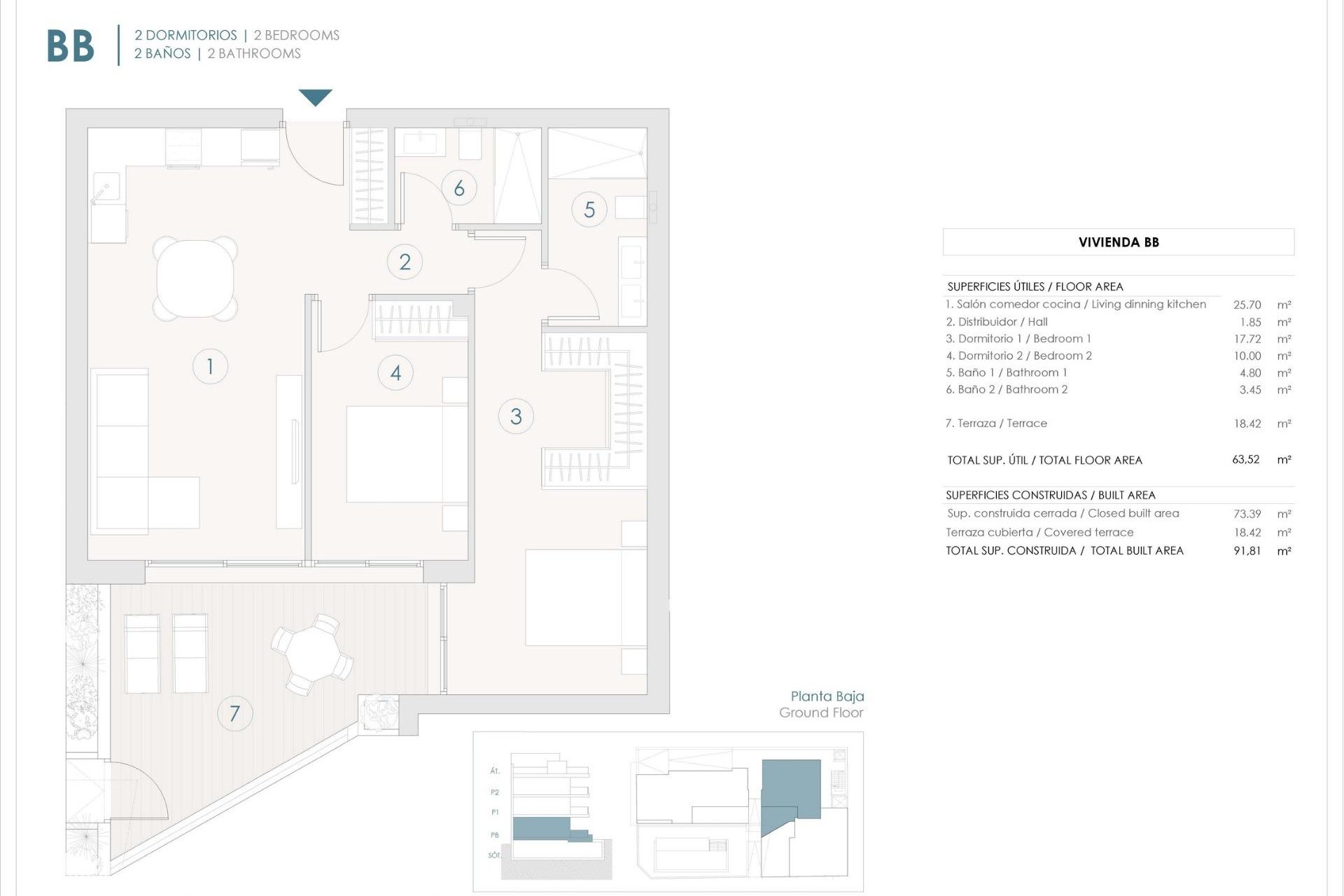 Obra nueva - Apartamento - Ciudad Quesada - Pueblo