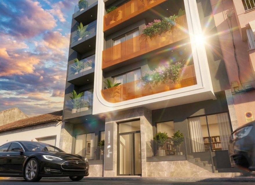 Obra nueva - Apartamento - Guardamar del Segura - Centro