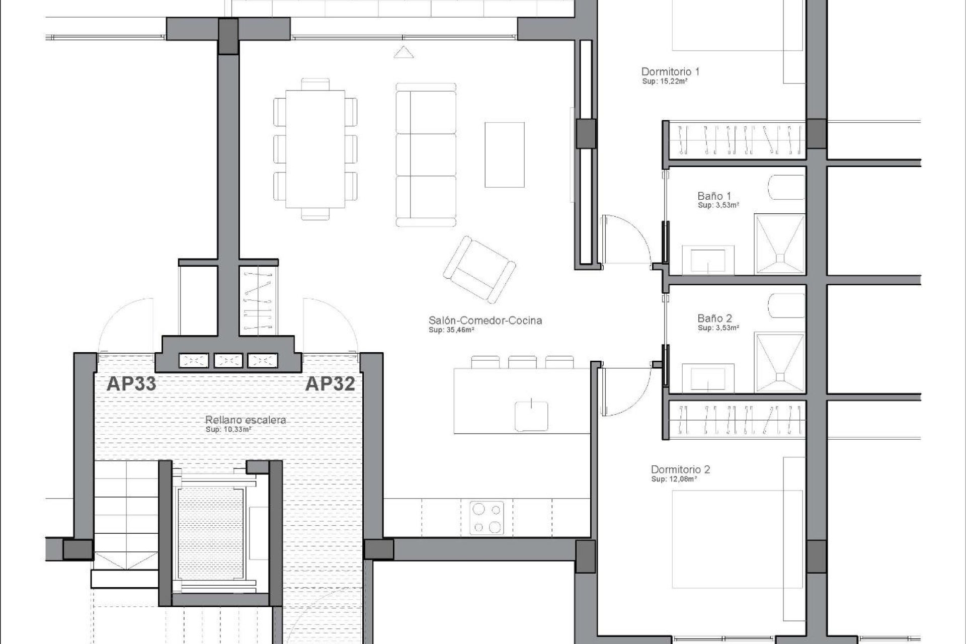 Obra nueva - Apartamento - Guardamar del Segura - El Raso