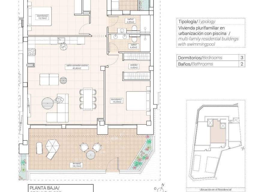 Obra nueva - Apartamento - Hondón de las Nieves - Pueblo