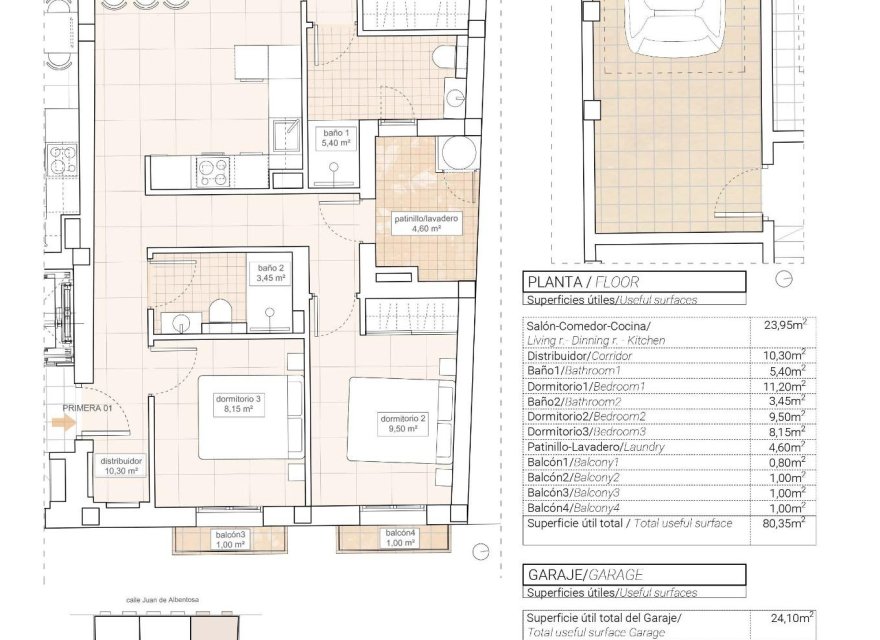 Obra nueva - Apartamento - Hondón de las Nieves - Pueblo