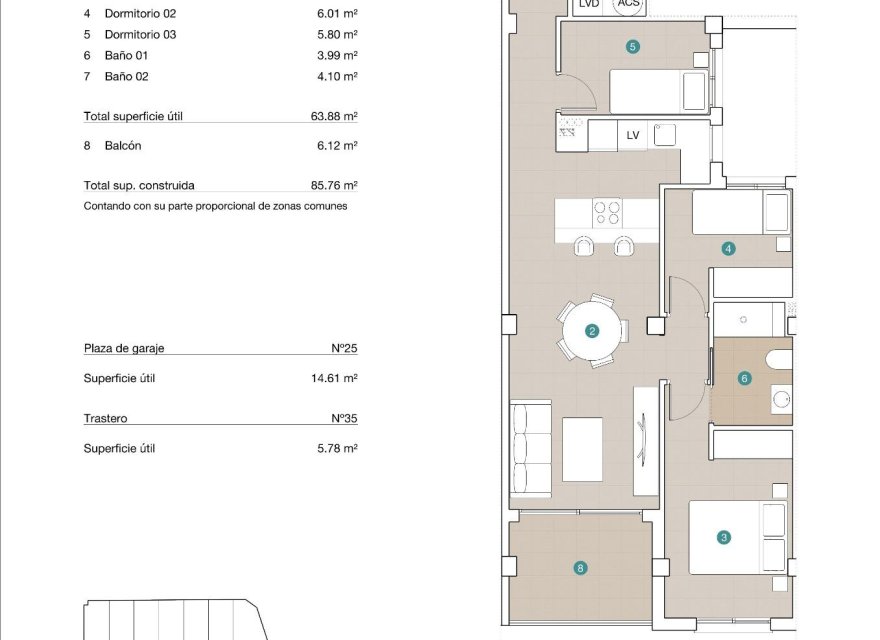 Obra nueva - Apartamento - Jacarilla - pueblo