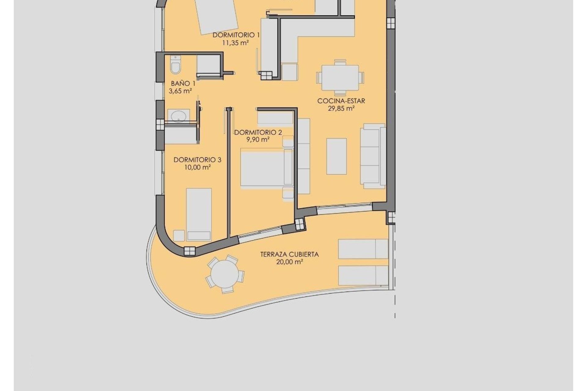 Obra nueva - Apartamento - Los Alcazares - Serena Golf