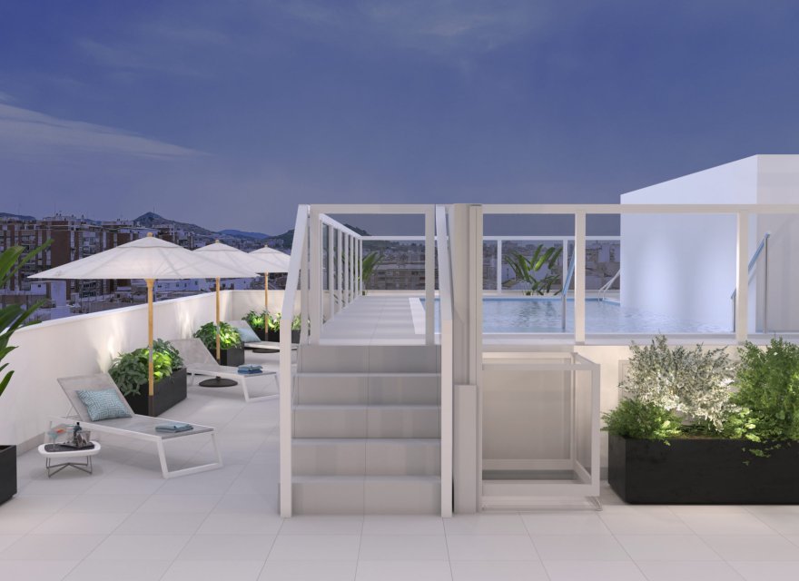 Obra nueva - Apartamento - Málaga