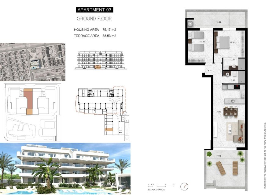 Obra nueva - Apartamento - Orihuela Costa - Lomas de Cabo Roig