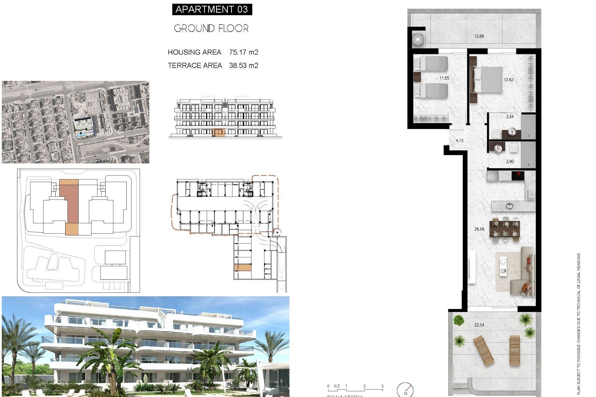 Obra nueva - Apartamento - Orihuela Costa - Lomas de Cabo Roig