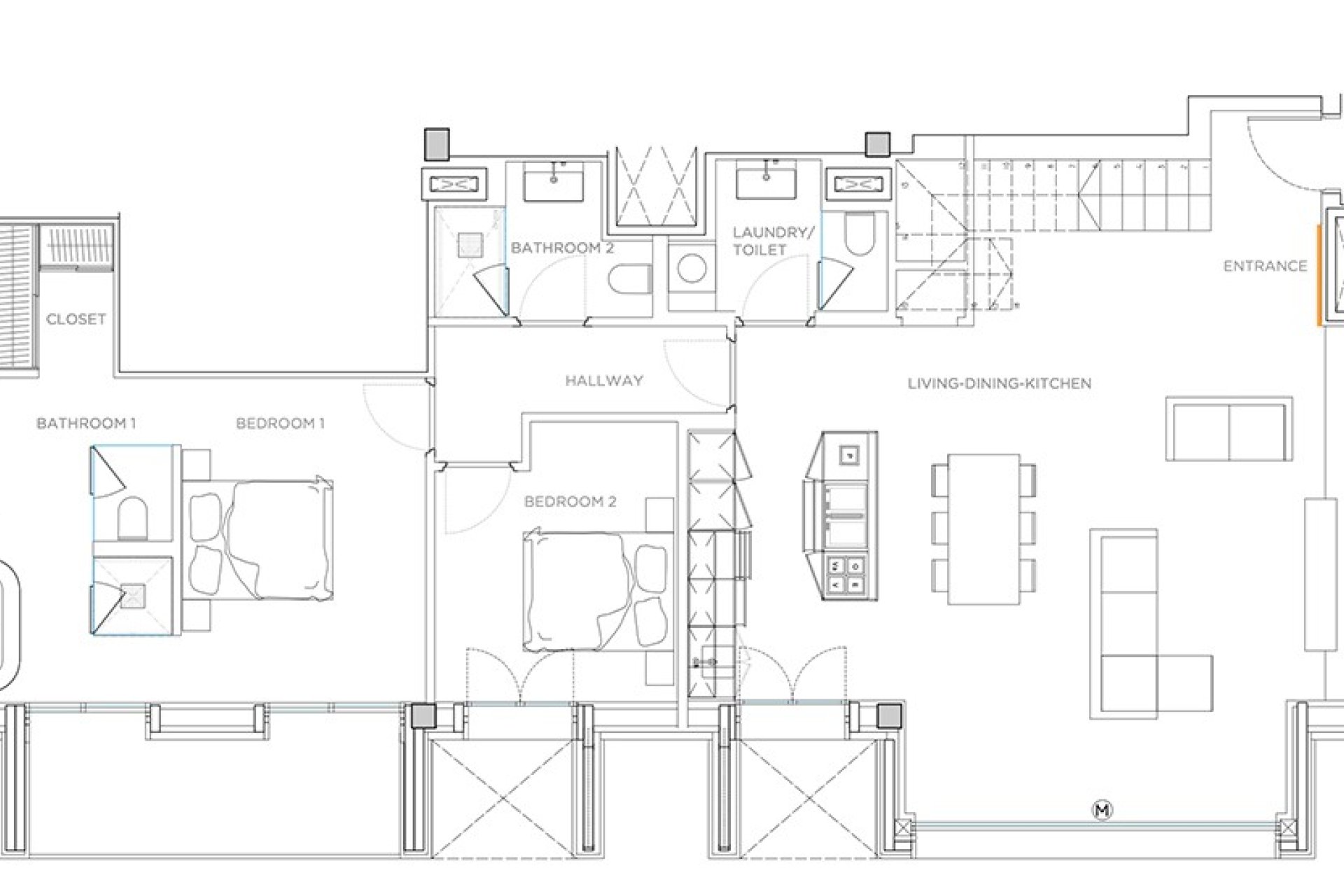 Obra nueva - Apartamento - Palma de Mallorca - Palma