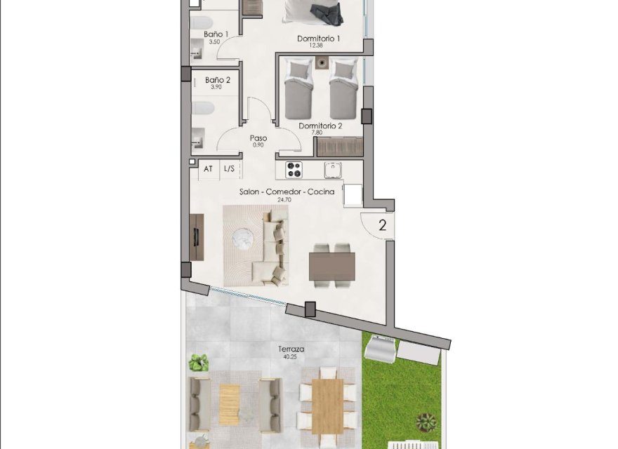 Obra nueva - Apartamento - Santa Pola - Estacion de autobuses