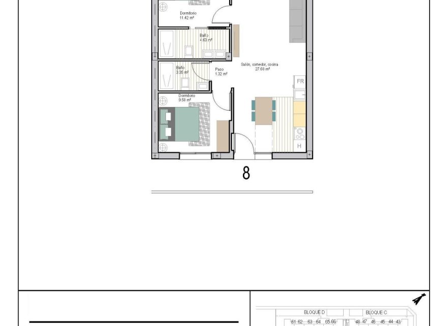 Obra nueva - Apartamento - Torre Pacheco - San Cayetano