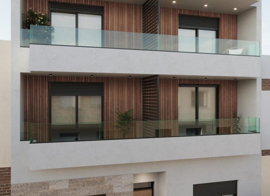 Obra nueva - Apartamento - Torrevieja - Centro