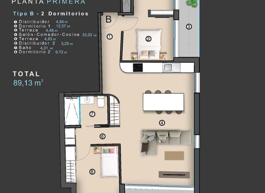 Obra nueva - Apartamento - Torrevieja - Centro
