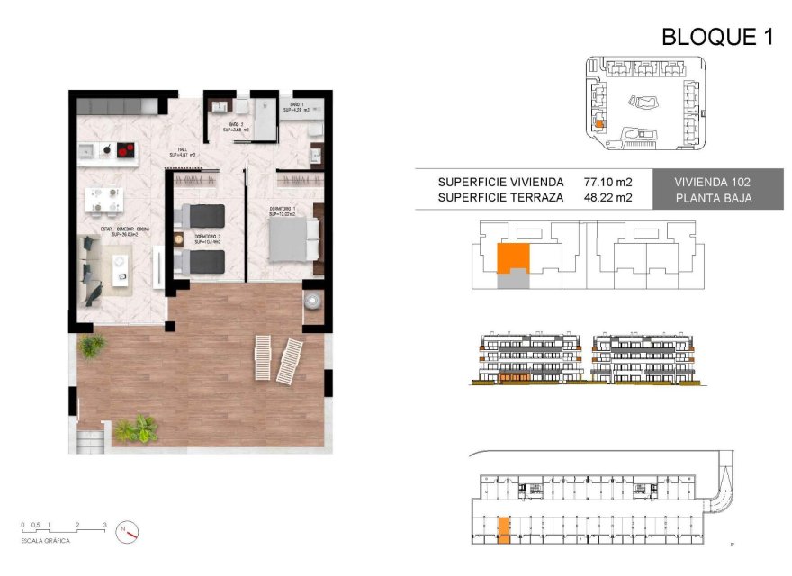 Obra nueva - Apartamento - Torrevieja - La Siesta