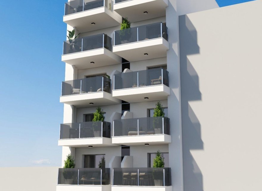 Obra nueva - Apartamento - Torrevieja - Playa de El Cura