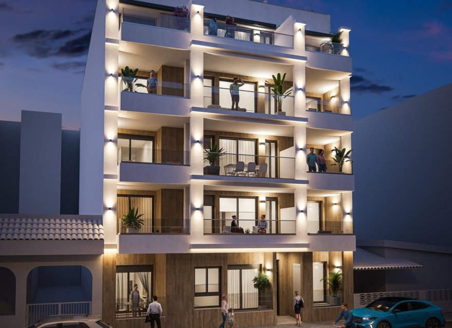 Obra nueva - Apartamento - Torrevieja - Playa de El Cura