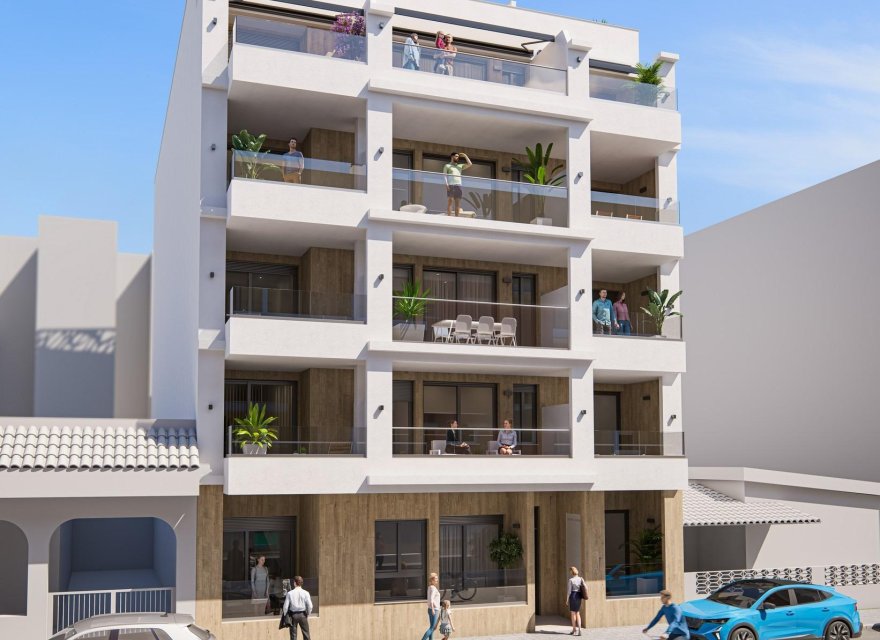 Obra nueva - Apartamento - Torrevieja - Playa de El Cura