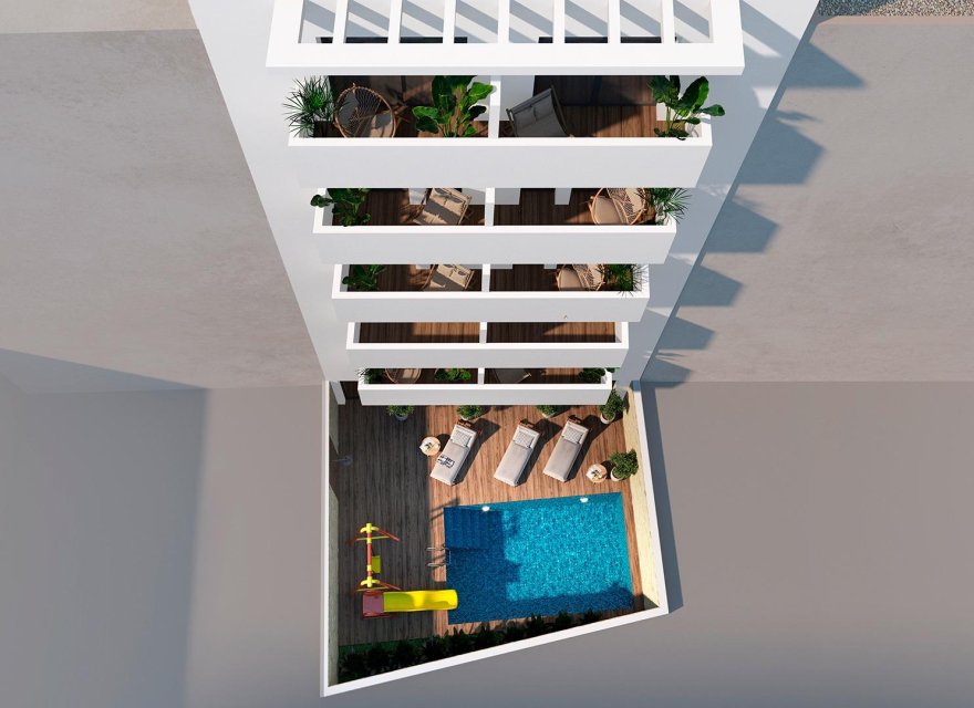 Obra nueva - Apartamento - Torrevieja - Playa de El Cura