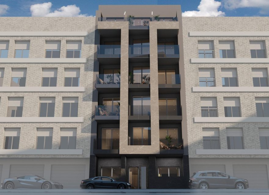 Obra nueva - Apartamento - Torrevieja - Playa de los Locos