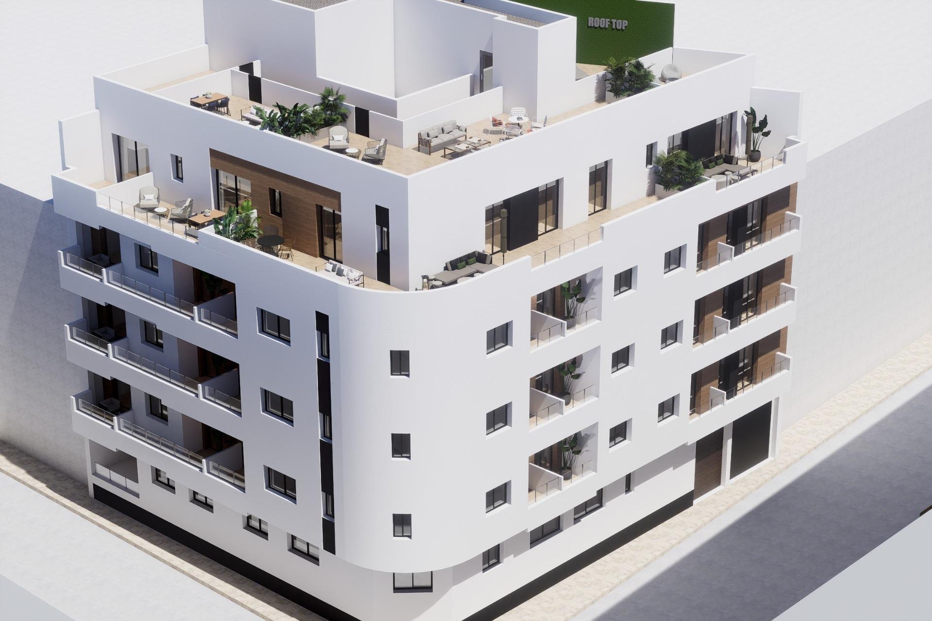 Obra nueva - Apartamento - Torrevieja - pueblo