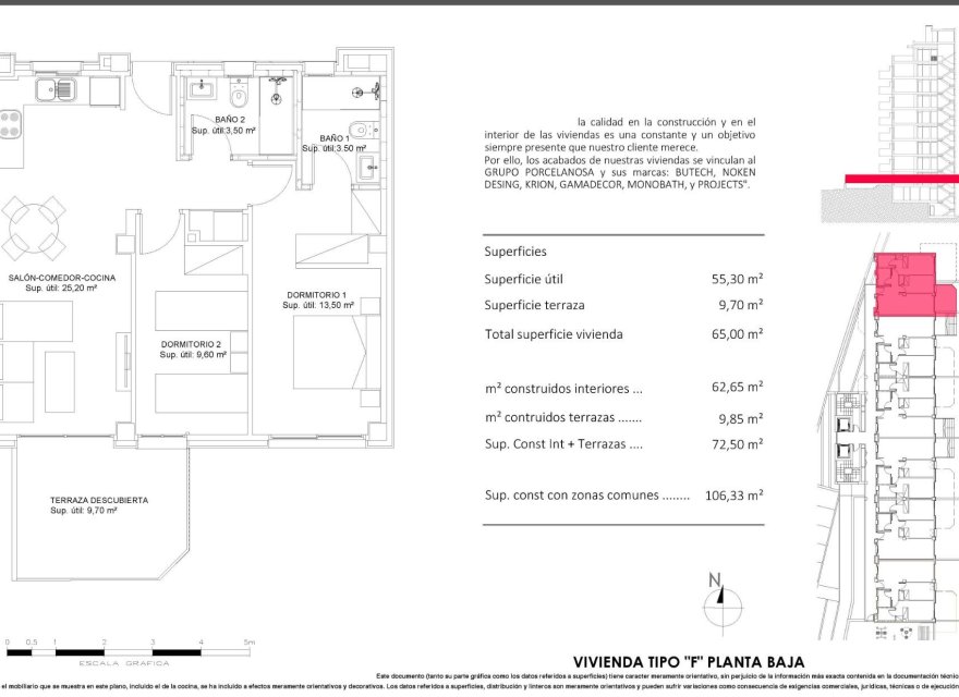 Obra nueva - Apartamento - Villajoyosa - Cala de Finestrat