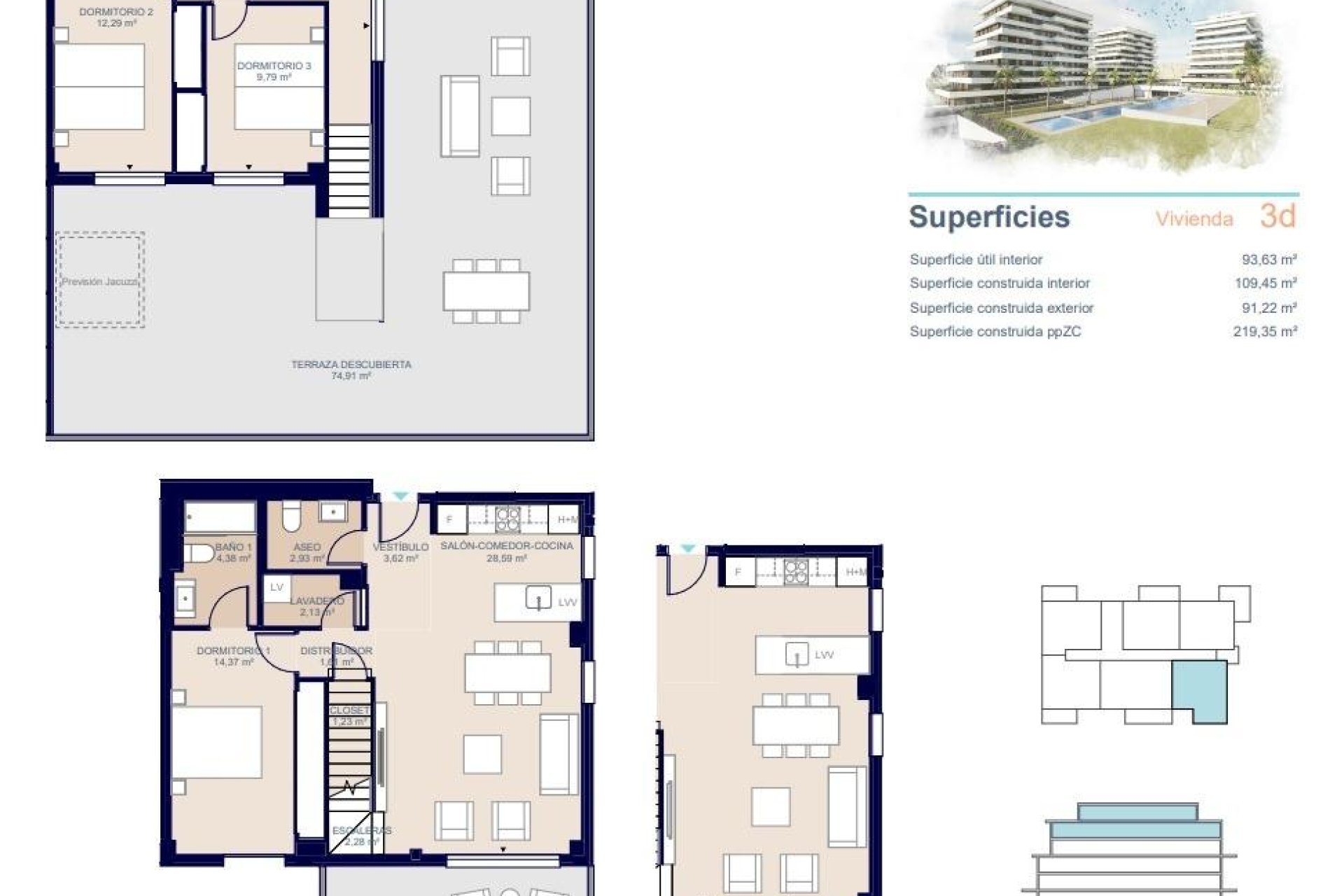 Obra nueva - Apartamento - Villajoyosa - Playa del Torres