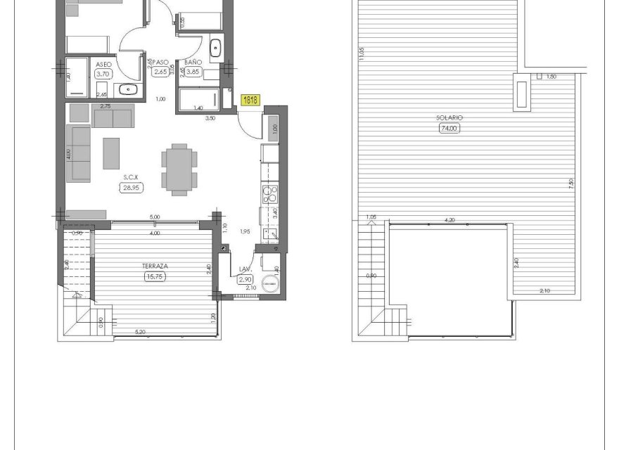 Obra nueva - Bungalow - Algorfa - La Finca Golf