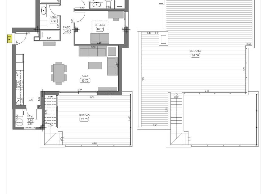 Obra nueva - Bungalow - Algorfa - La Finca Golf