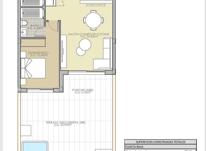 Obra nueva - Bungalow - Ciudad Quesada - Pueblo