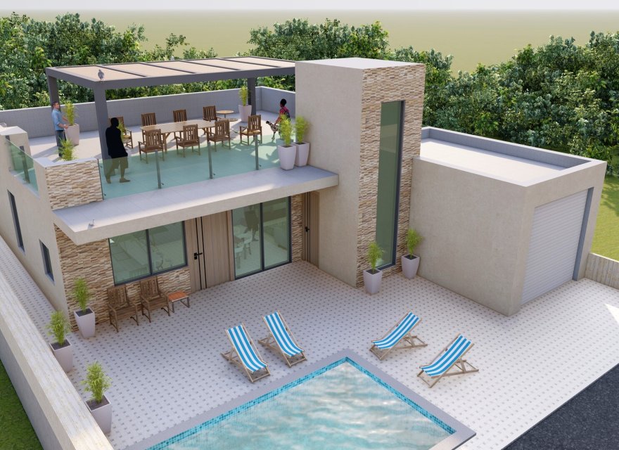 Obra nueva - Bungalow - Fuente Álamo - Fuente Alamo