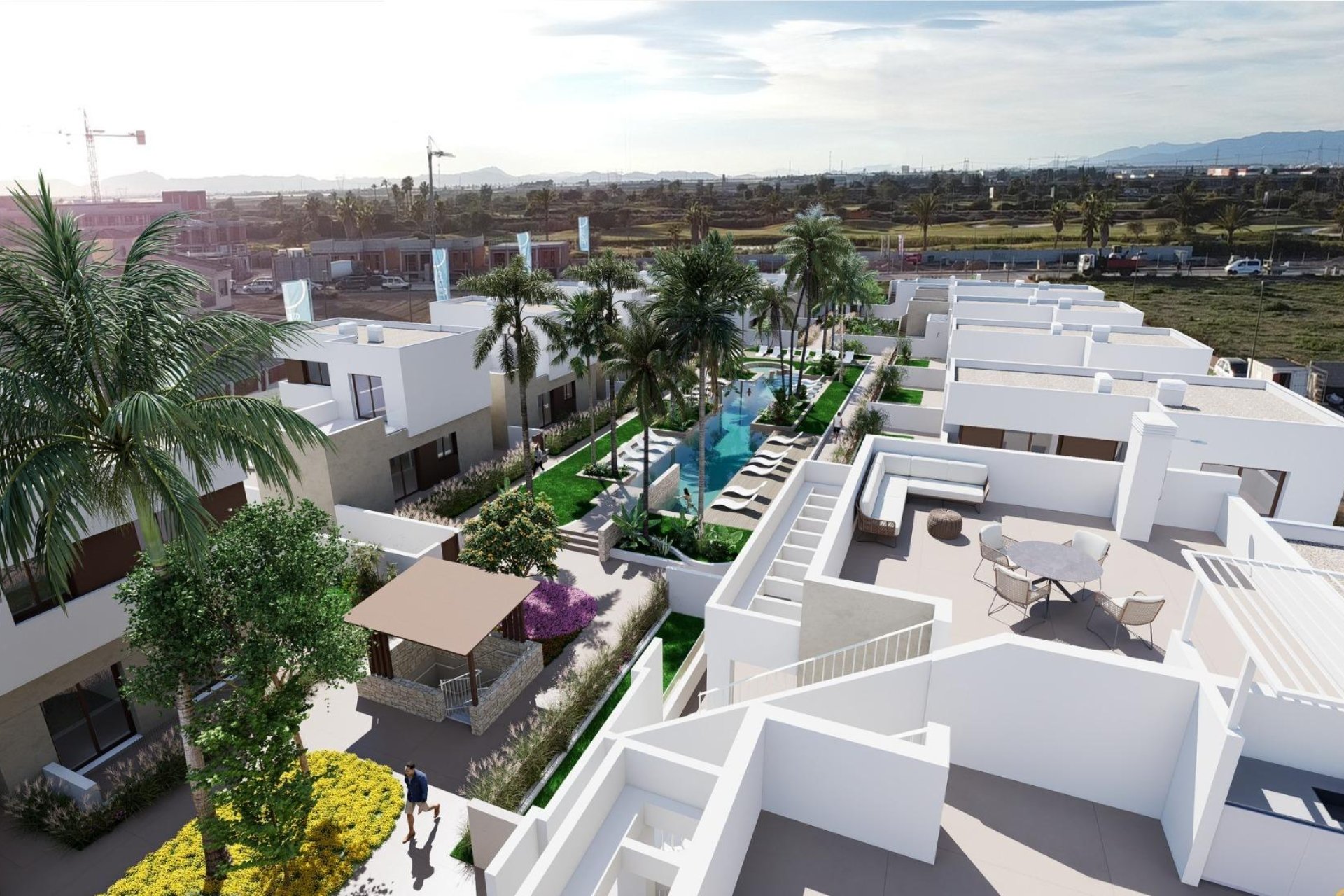 Obra nueva - Bungalow - Los Alcazares - Serena Golf