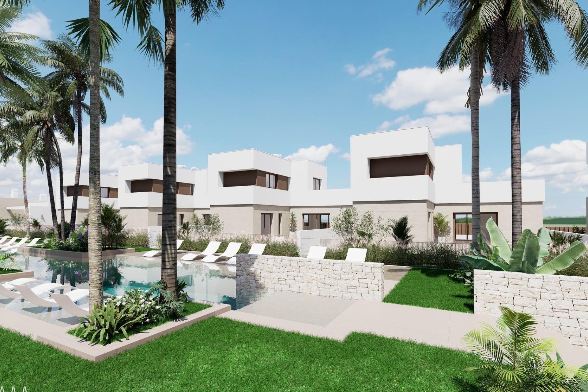 Obra nueva - Bungalow - Los Alcazares - Serena Golf