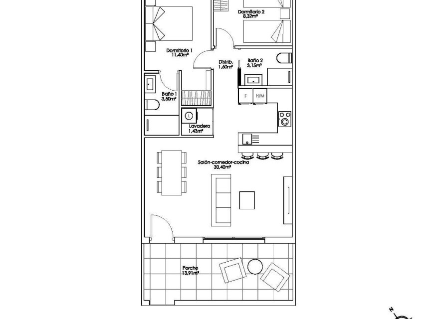 Obra nueva - Bungalow - Pilar de la Horadada - Parque Ramon eugenio Escudero