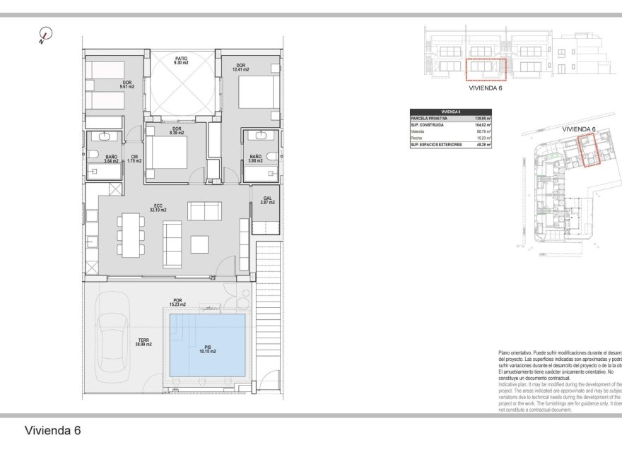 Obra nueva - Bungalow - Pilar de la Horadada - pueblo