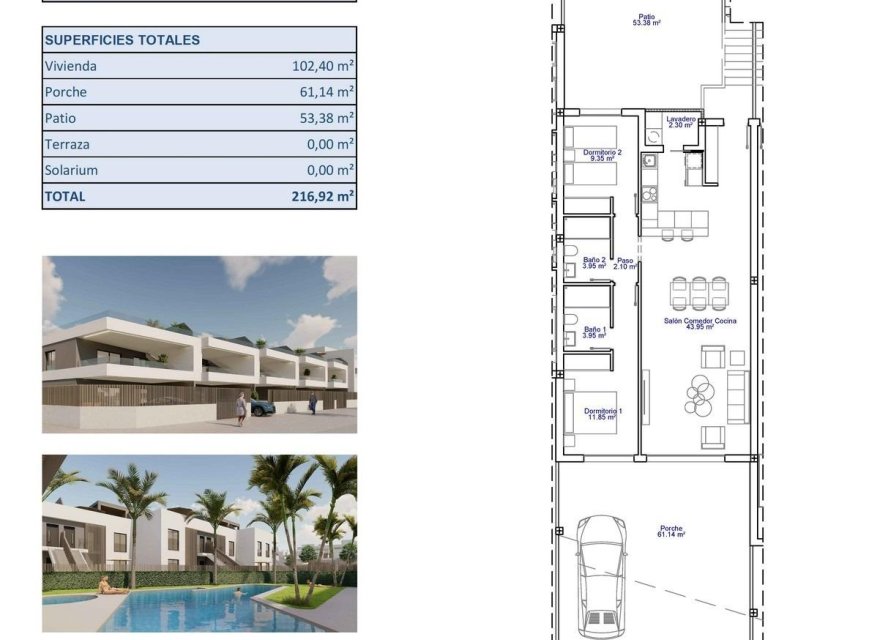 Obra nueva - Bungalow - Pilar de la Horadada - pueblo