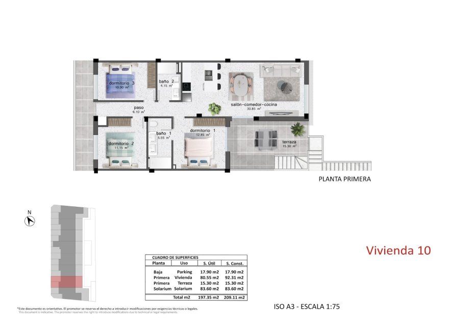 Obra nueva - Bungalow - Pilar de la Horadada - pueblo