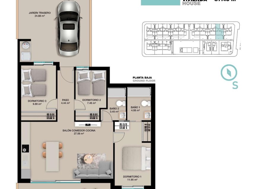 Obra nueva - Bungalow - Pilar de la Horadada - Torre De La Horadada