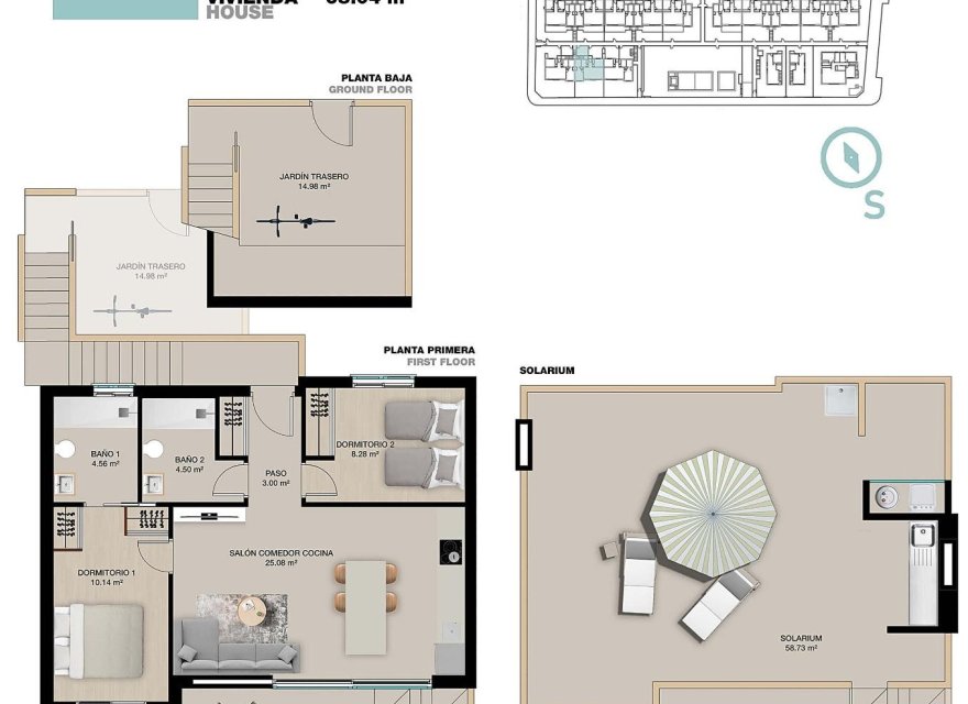 Obra nueva - Bungalow - Pilar de la Horadada - Torre De La Horadada