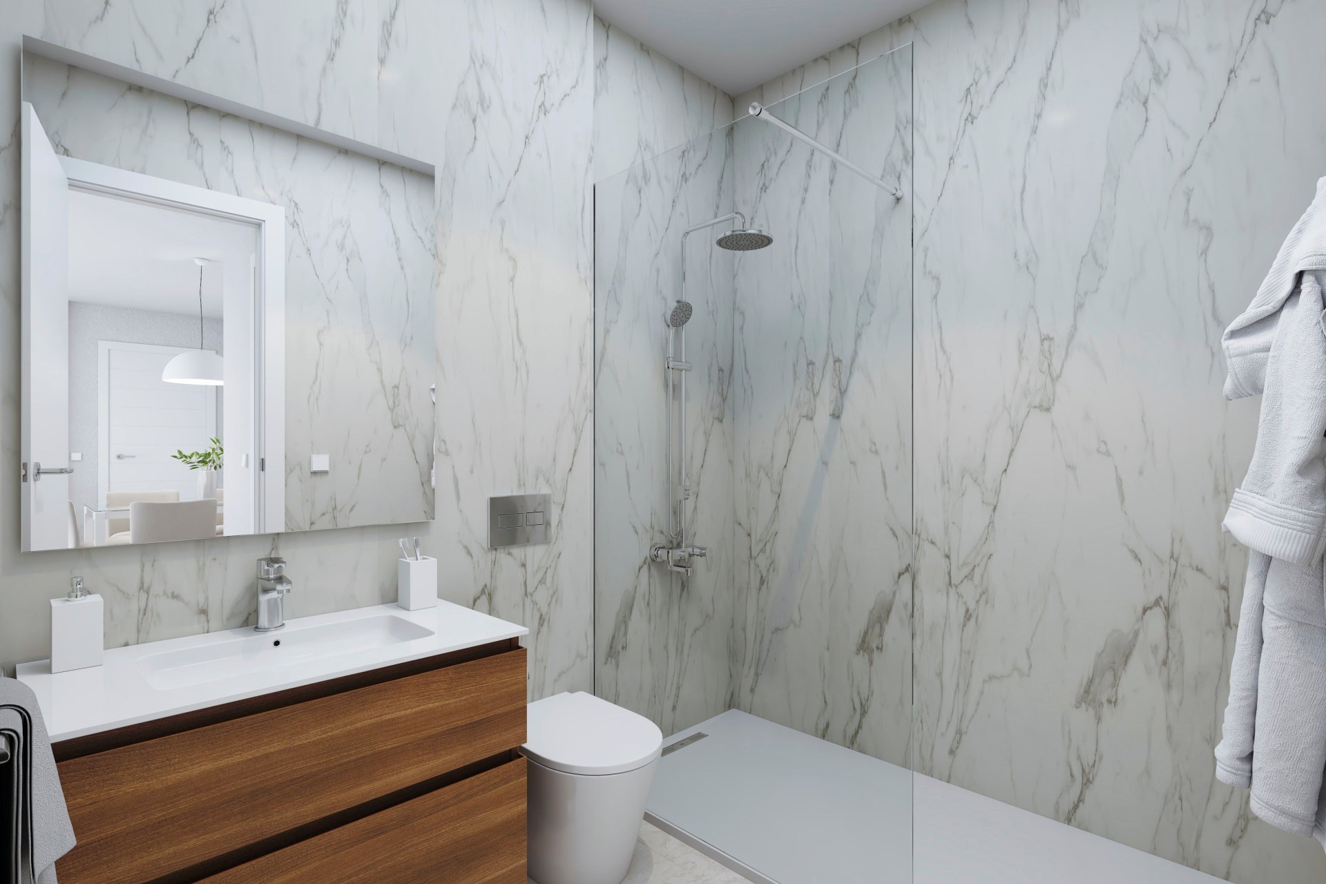 Obra nueva - Bungalow - Puerto de Mazarron - Mazarrón