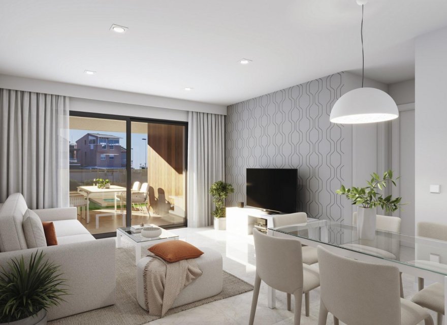 Obra nueva - Bungalow - Puerto de Mazarron - Playa Negra