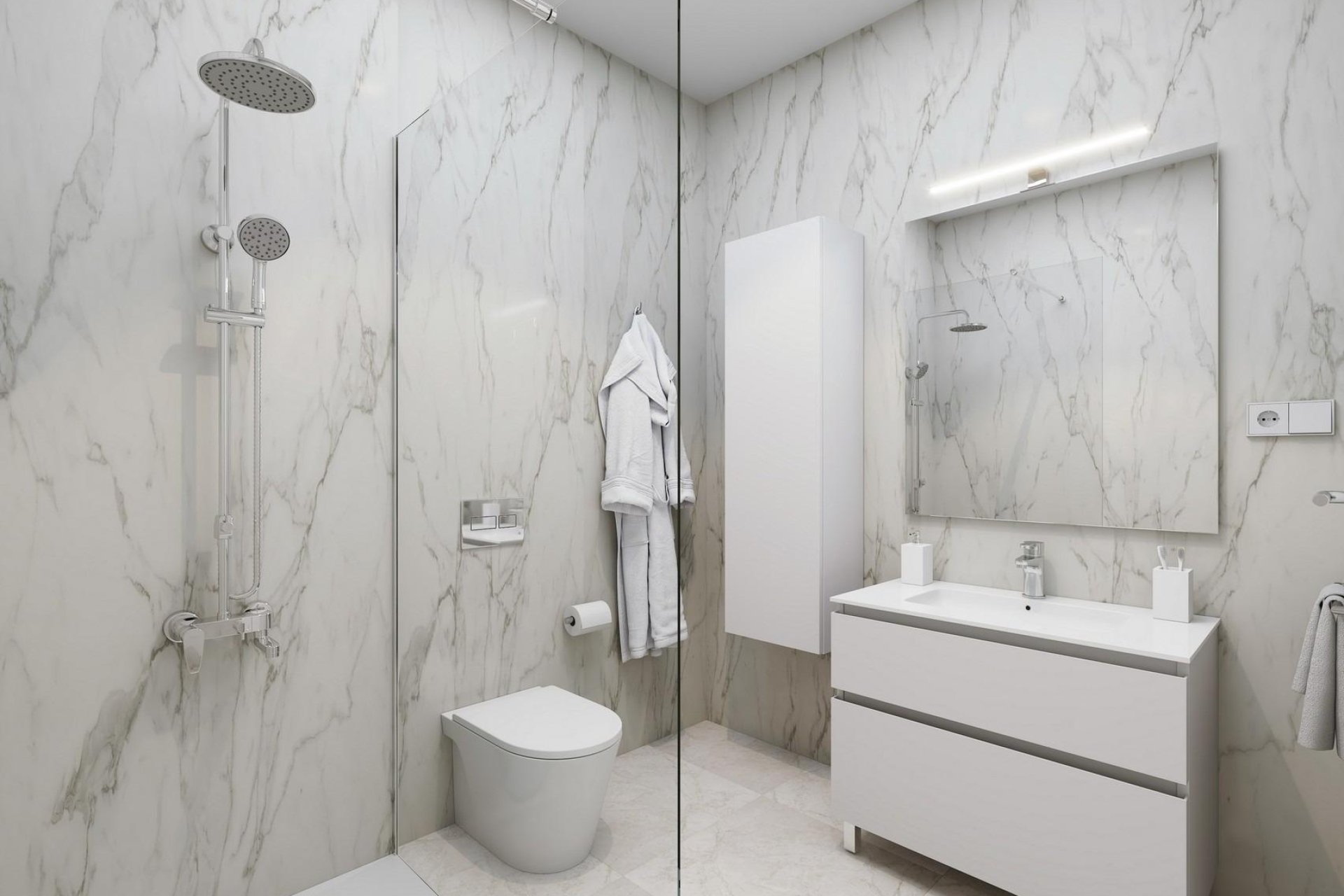 Obra nueva - Bungalow - Puerto de Mazarron - Playa Negra