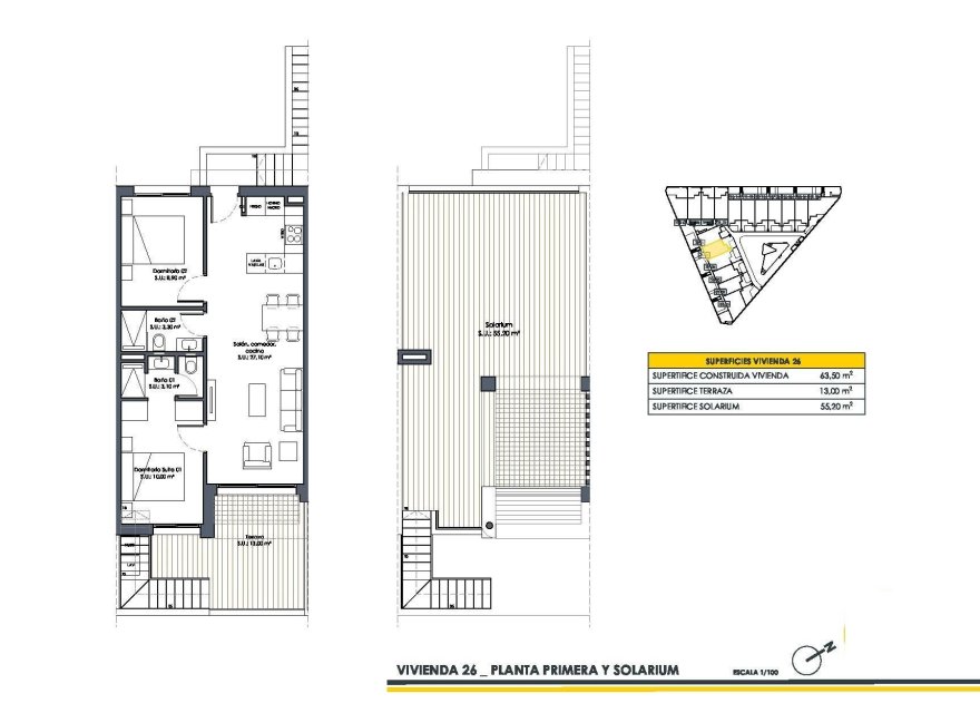 Obra nueva - Bungalow - San Fulgencio - Pueblo