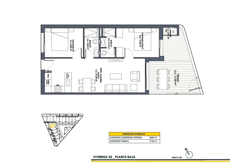 Obra nueva - Bungalow - San Fulgencio - Pueblo