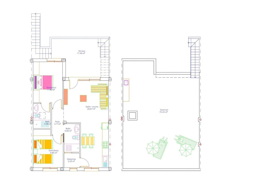 Obra nueva - Bungalow - San Javier - pueblo